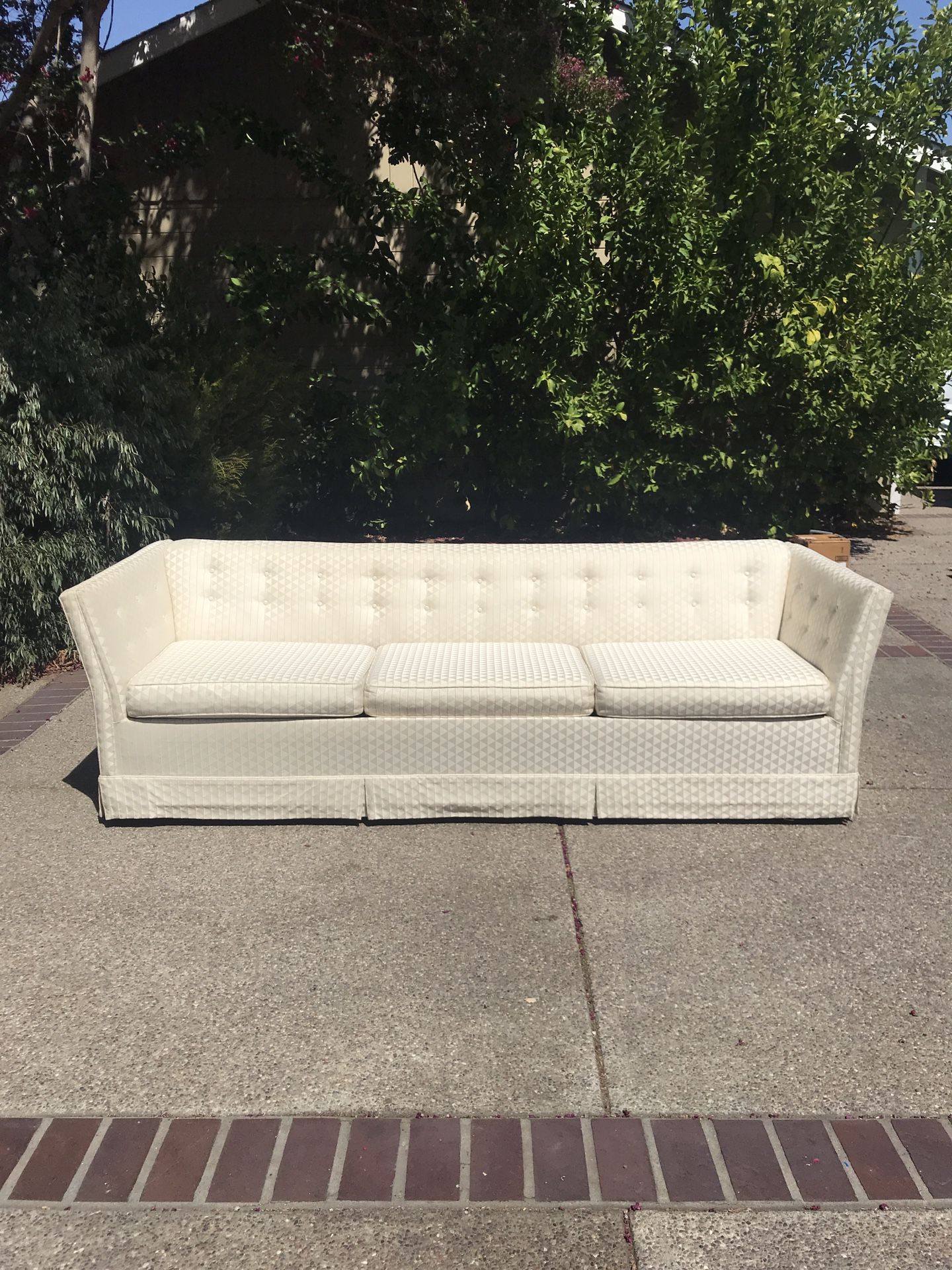 Vintage Mid Century Modern Sleeper Sofa Bed Pull Out Couch 