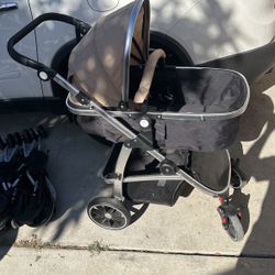 Stroller With Basanet 