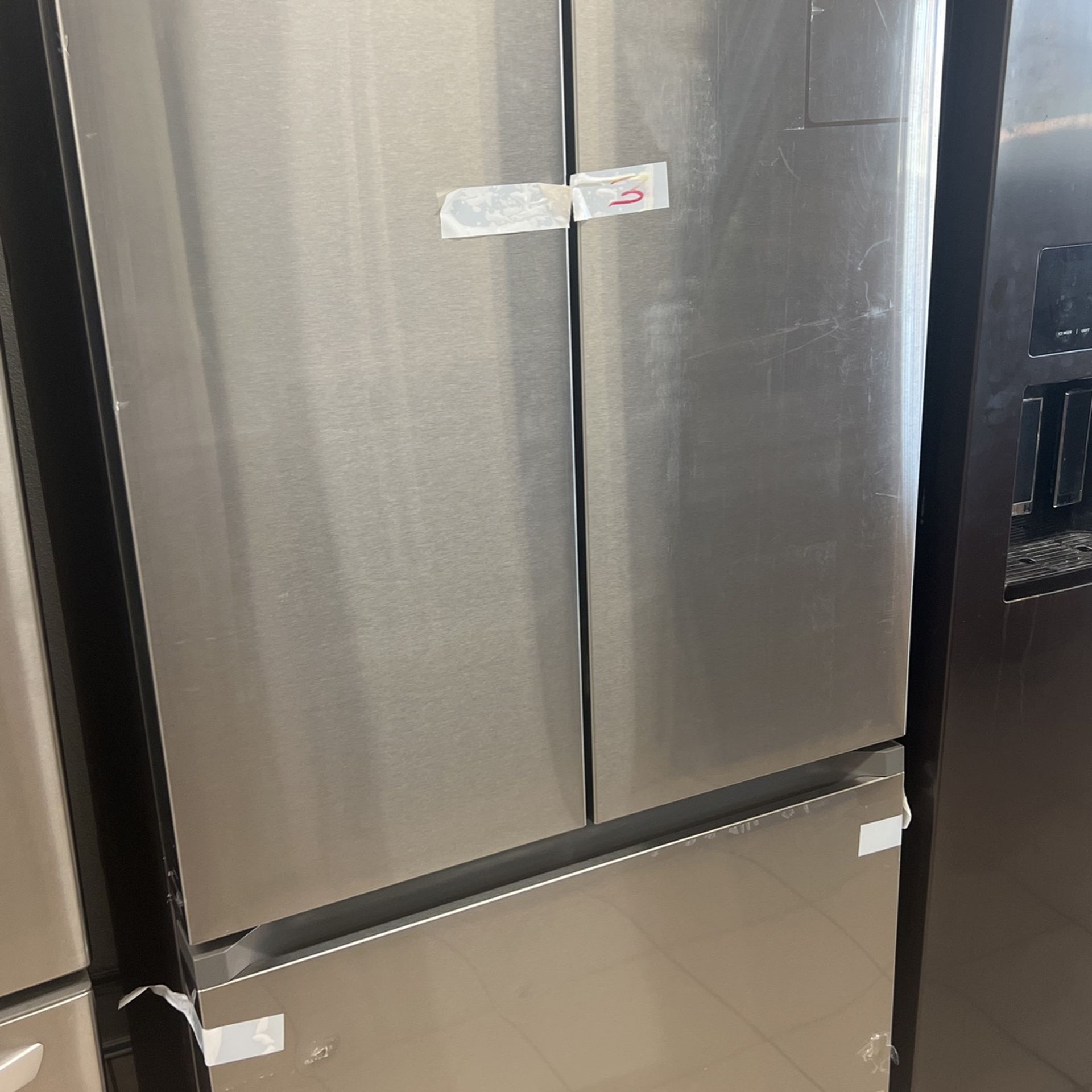 Samsung 32” French Door Refrigerator In Stainless Steel