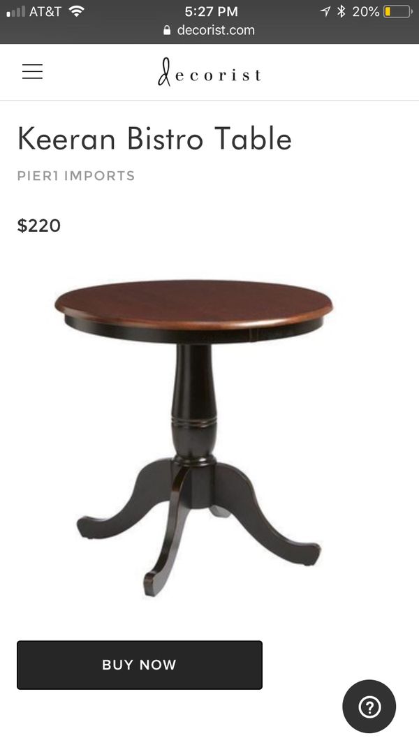 Pier 1 Keeran Bistro Table For In Los Alamitos Ca Offerup Pier 1 Keeran Bistro Table