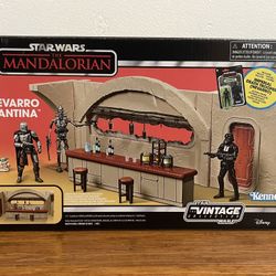 Star Wars TVC The Mandalorian Nevarro Cantina Playset Diorama MISB