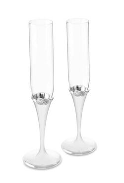 Vera wang toasting flutes  