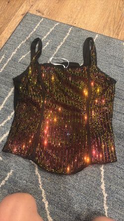 Sequin top