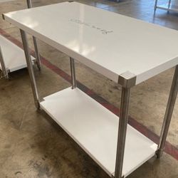 All Stainless Steel Table NSF 48W x 24D x34H inches