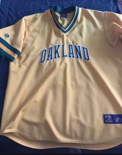 Oakland A’s throwback jersey