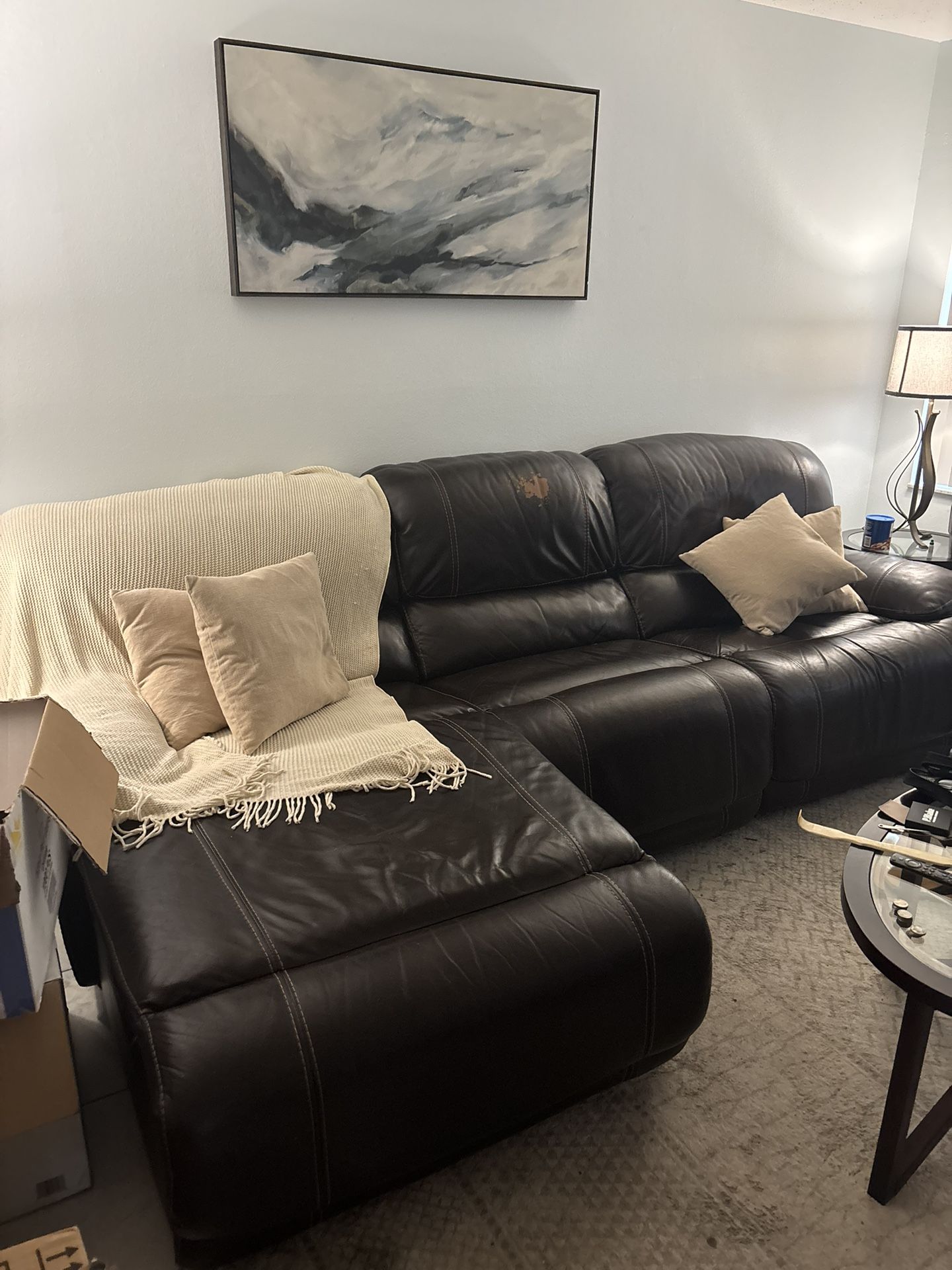 Leather Sectional Sofa