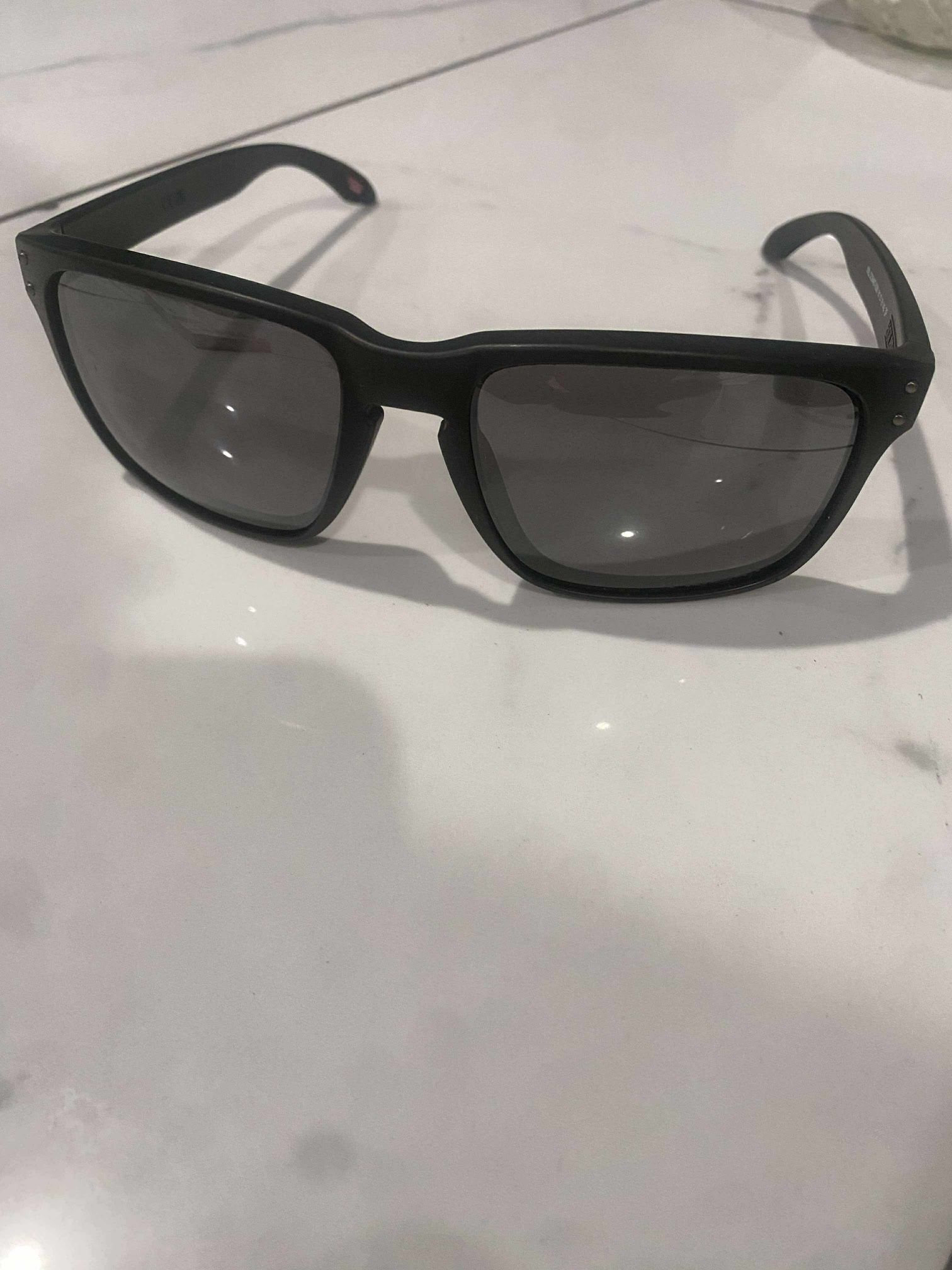 Oakley Holbrook XXL Matte Black/Prizm Black 61 mm Sunglasses OO9(contact info removed)
