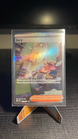Jacq pokemon trainer card