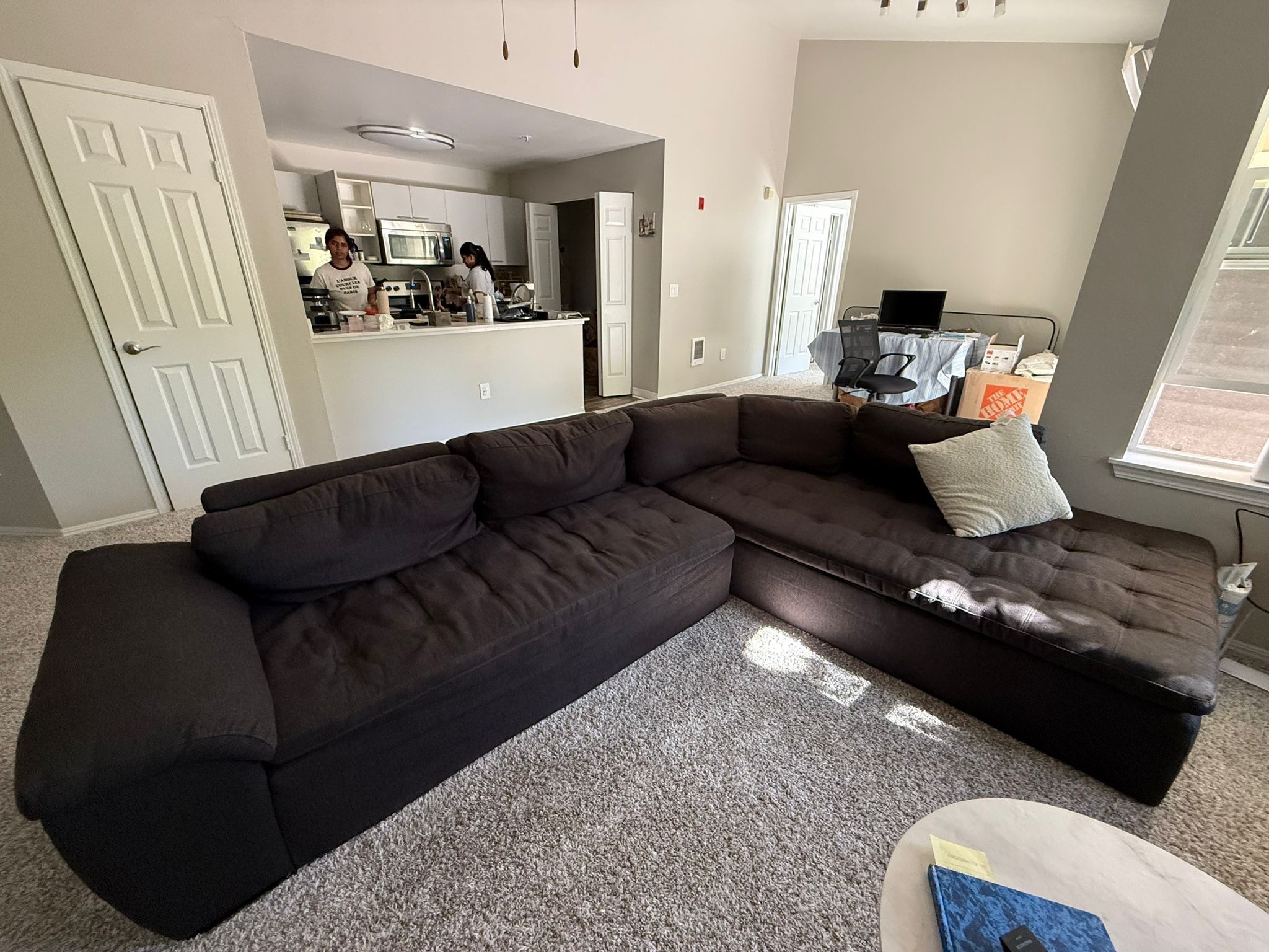 L-Spaced 7 Seater Sofa