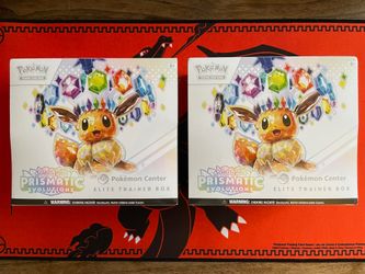 Pokémon Center Prismatic Evolutions Elite Trainer Box SEALED Brand New