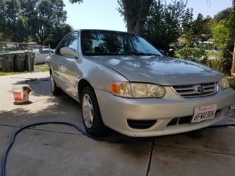 2001 Toyota corolla