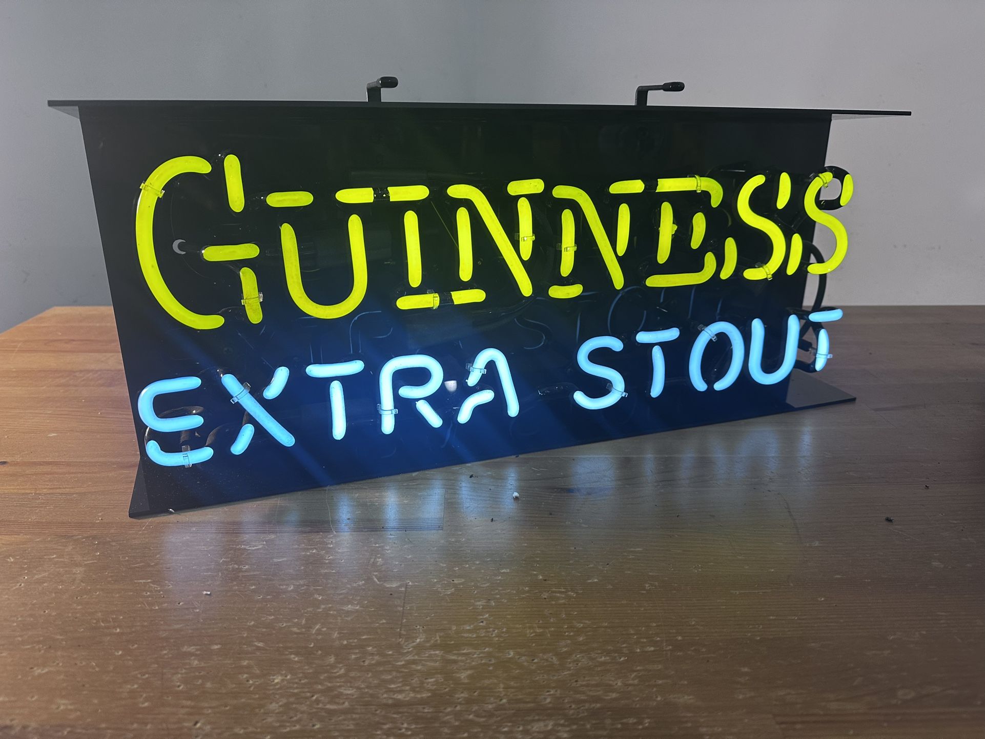 Guinness neon sign approximately 24” x 10” 120 V