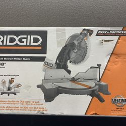 Ridgid R4123 Dual Bevel 12” Mitersaw
