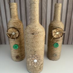 Handmade Decorated Bottles