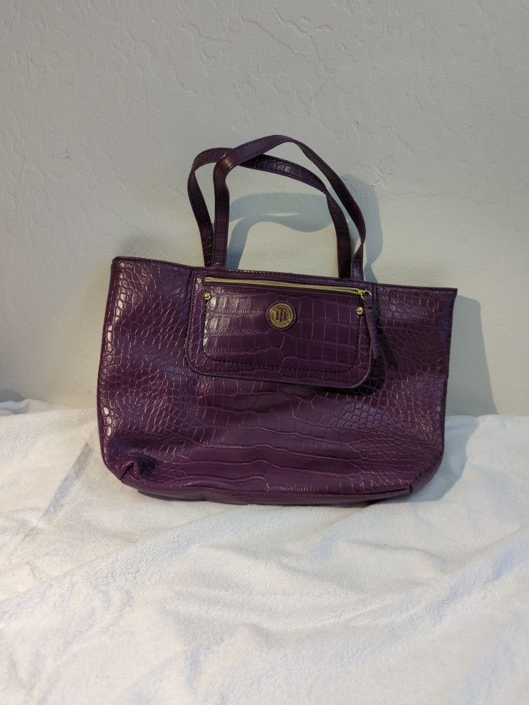 Tommy Hilfiger Purple Purse