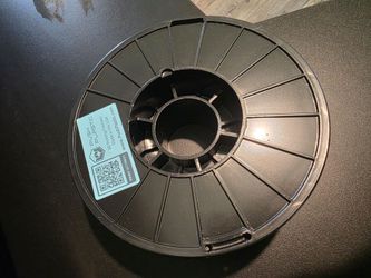 Black PLA filament 2.85mm thick