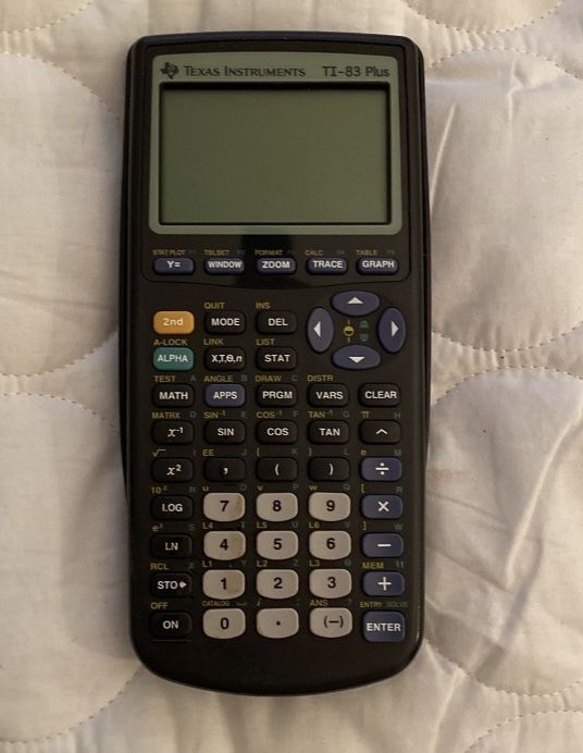 Black TI-83 Plus