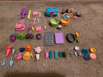 Barbie Accessories Lot #2, Items Added