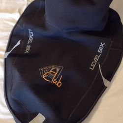 Kayak spray skirt. Level Six, neoprene