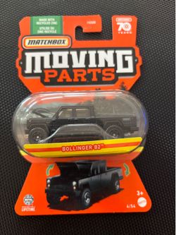 2023 Matchbox Moving Parts Bollinger B2 Black
