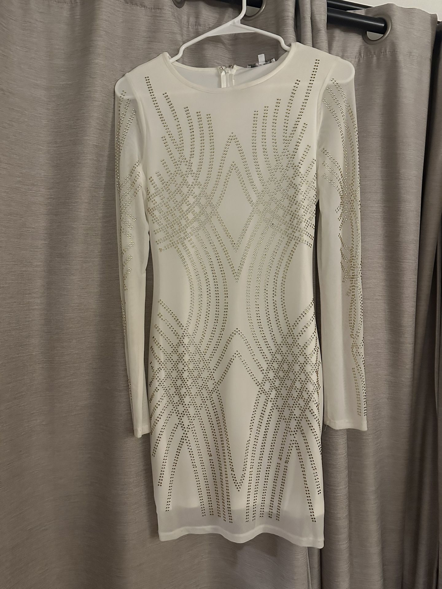 White Holiday Dress Small