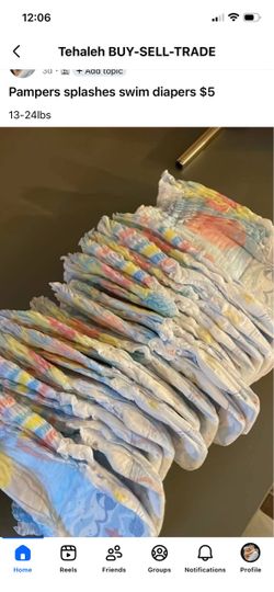 Pampers Splashers Swim Diapers 13-24 lbs