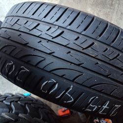 275/40R20 One Tire No Wheels 
