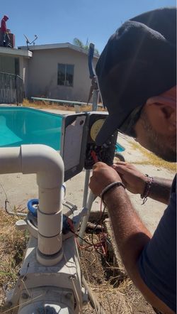 Pool equipment trouble shooting