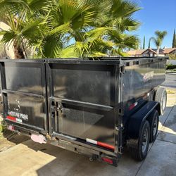 Texas Pride 14x8 Dump Trailer – 4’ Walls – $10,900