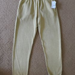 NEW PacSun Relaxed Fit Men’s Joggers Tan Size Medium