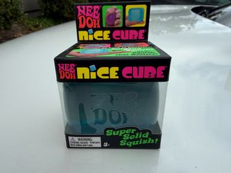 Authentic Original NeeDoh Nice Cube Blue – NEW Sealed Sensory Fidget Toy