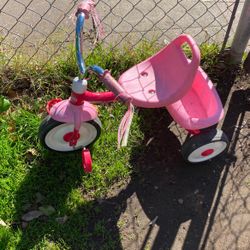 Little Girls Toddler Bike In Good Condition