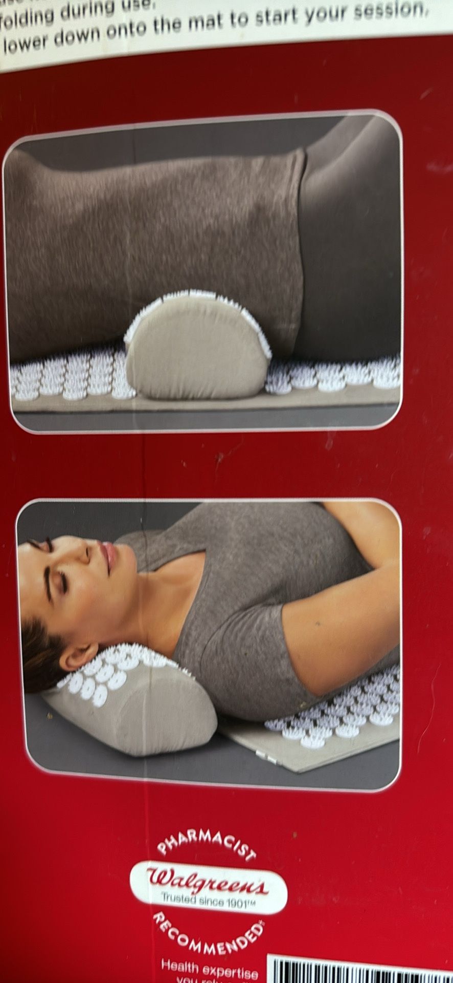 Walgreens Acupressure Heating Mat And Pillow 