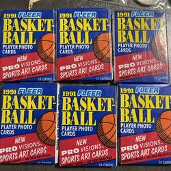 1991 Basketball Card Packs
