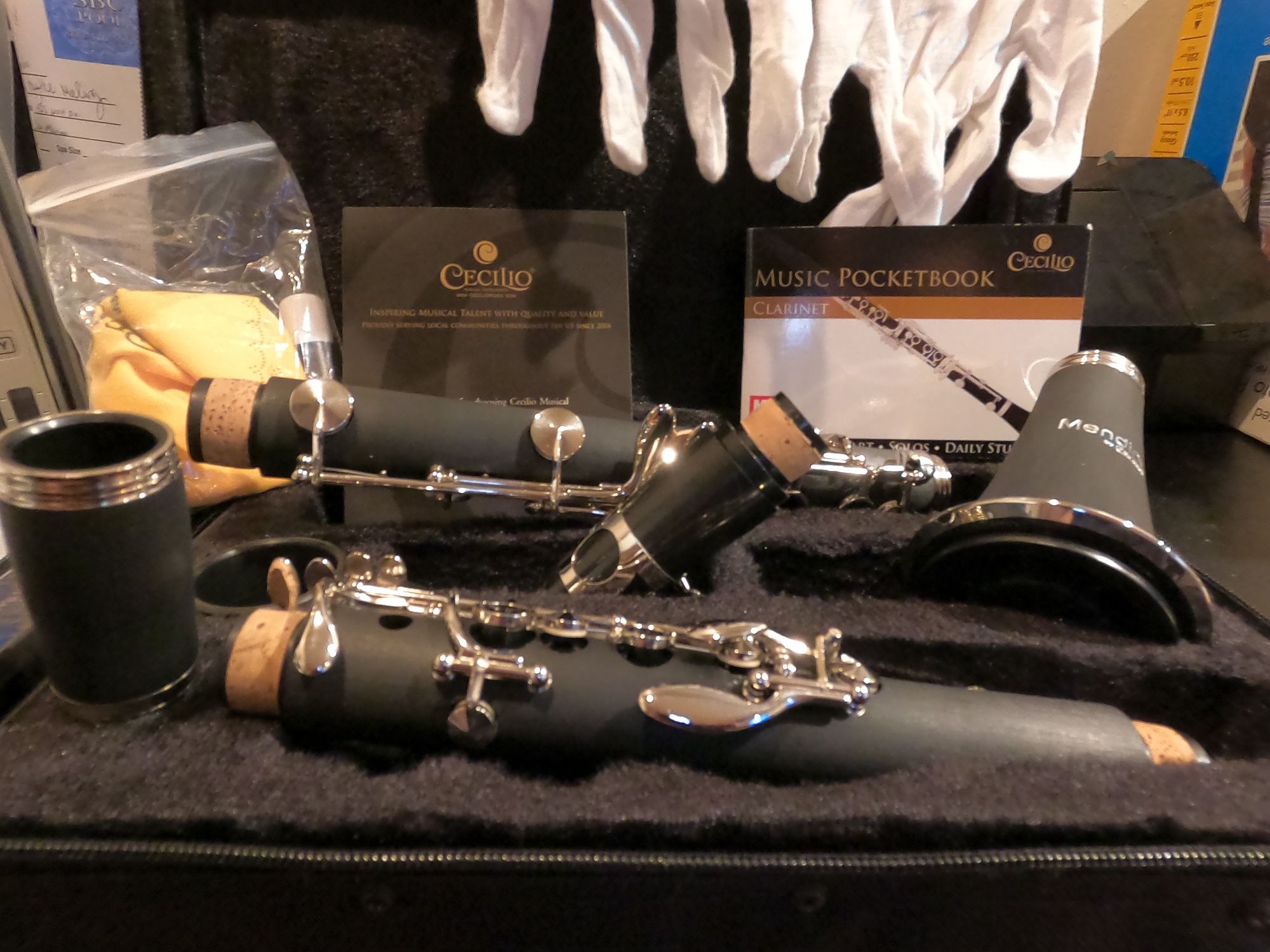 Mendini By Cecilio Clarinet “new “