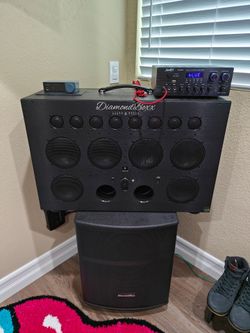 Diamond Boxx XL2 and PA15 sub