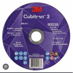 3M Cubitron III  Cut-Off Wheel,