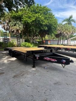 East Texas Longhorn 8.5 x 24 Flatbed Trailer 14k