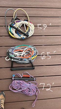 Water ski ropes