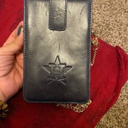 Houston Astros Lusso Ronnie Cell Phone Crossbody Purse