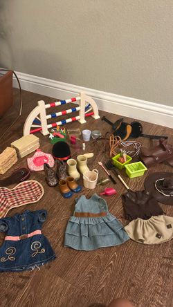 American girl doll horse accessories
