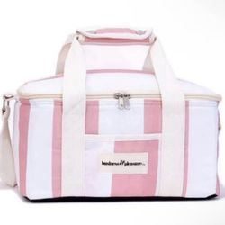 Brandnew Business & Pleasure Co. Holiday Cooler Bag - Perfect for Beach Days & Picnics - Keeps Food Fresh & Drinks Cold - Cute Vintage Lunch Bag - Ins