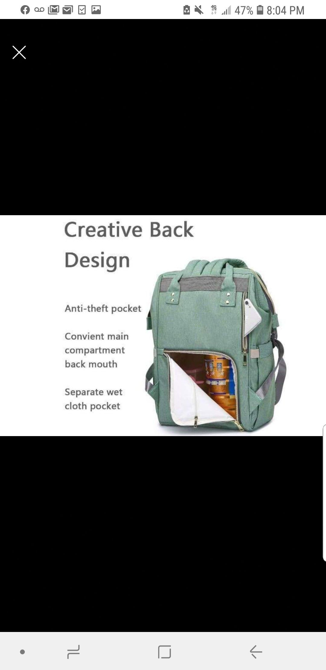 NEW diaper backpacks