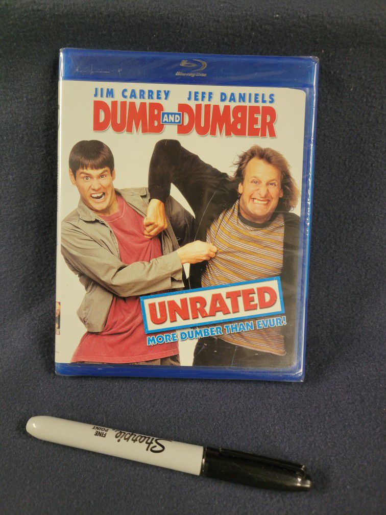 Dumb And Dumber Unrated Version Blu-Ray DVD NEW IN BOX