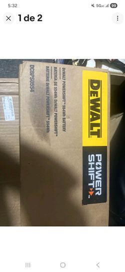 BRAND NEW DEWALT DCBPS0554  POWER SHIFT 554WH