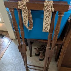 Vintage Butler's Tray And Stand