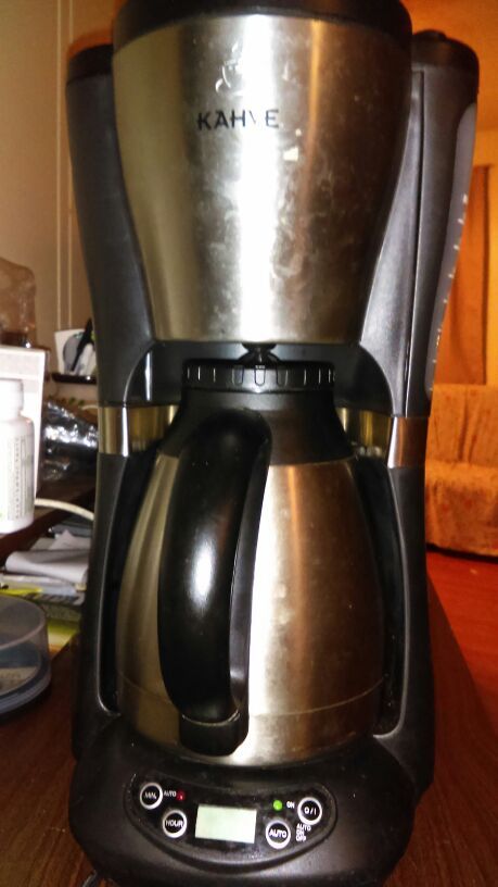 Rare Kahve Marquis FP2320ST Programmable 8 Cup Coffee Maker w/ Thermal Carafe
