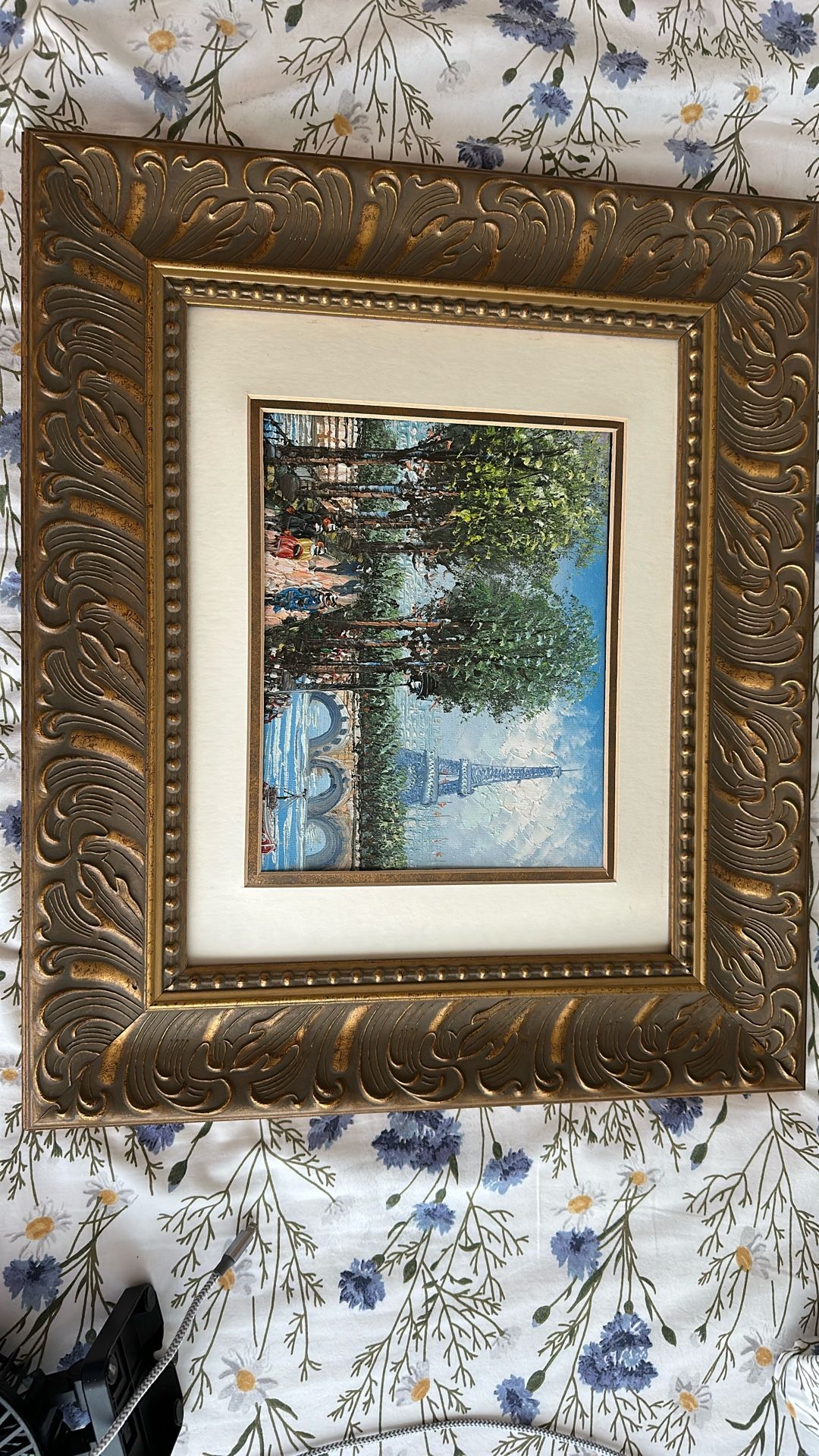 Original Oil Painting- Paris