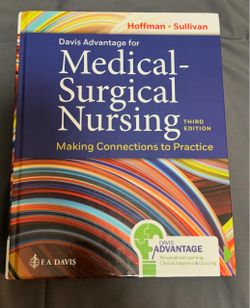 Davis Advantage for Medical-Surgical Nursing (3rd Edition) – Like New!
