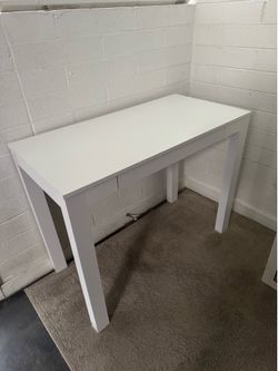 White desk